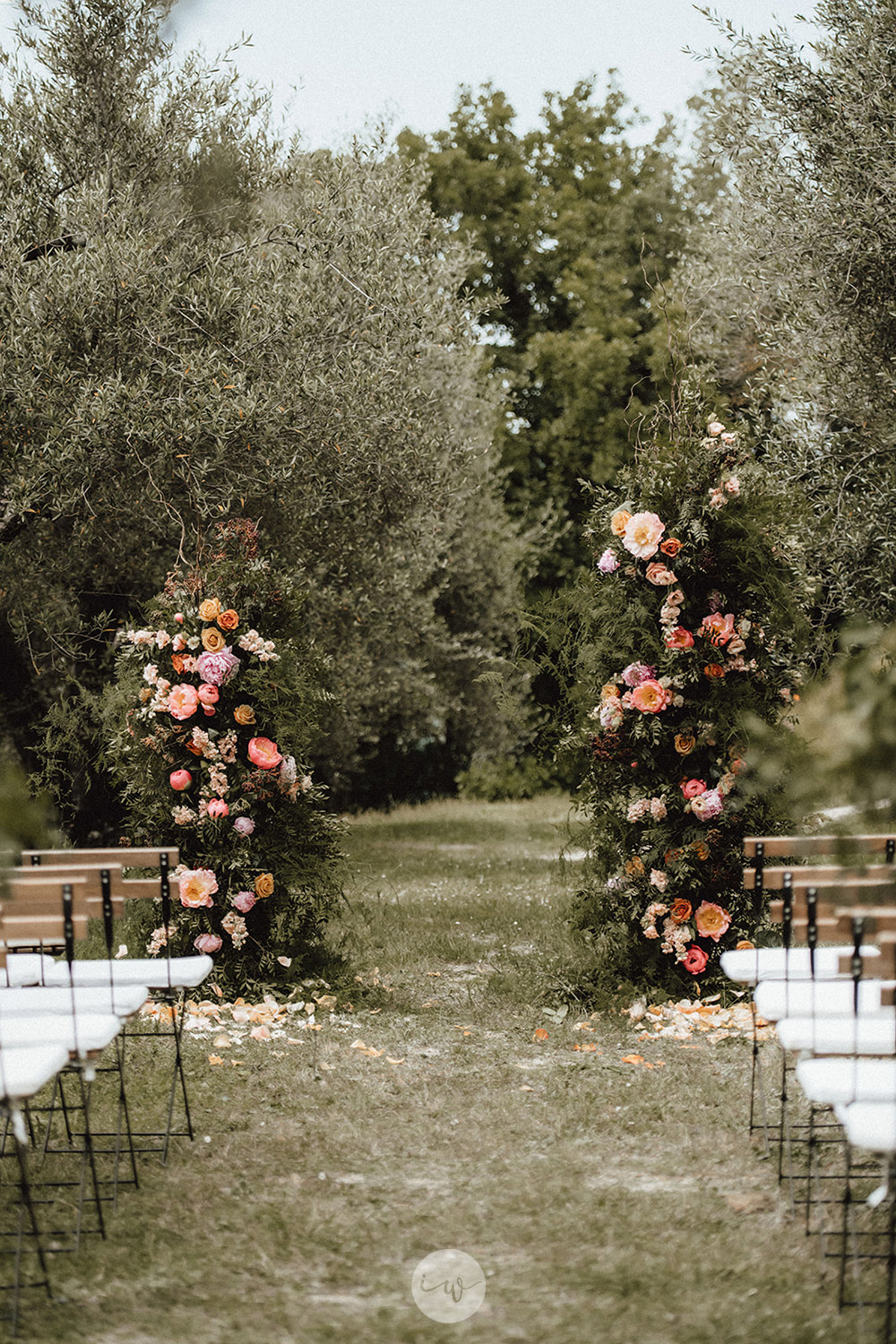 Wedding blessing in Umbria