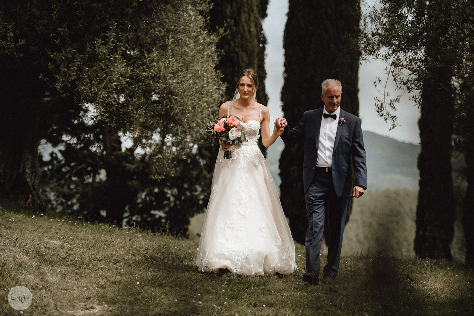 Wedding blessing in Umbria