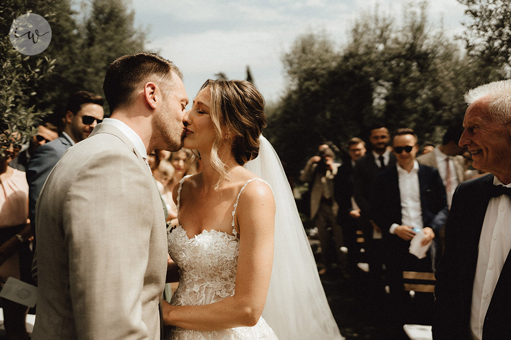 Wedding blessing in Umbria