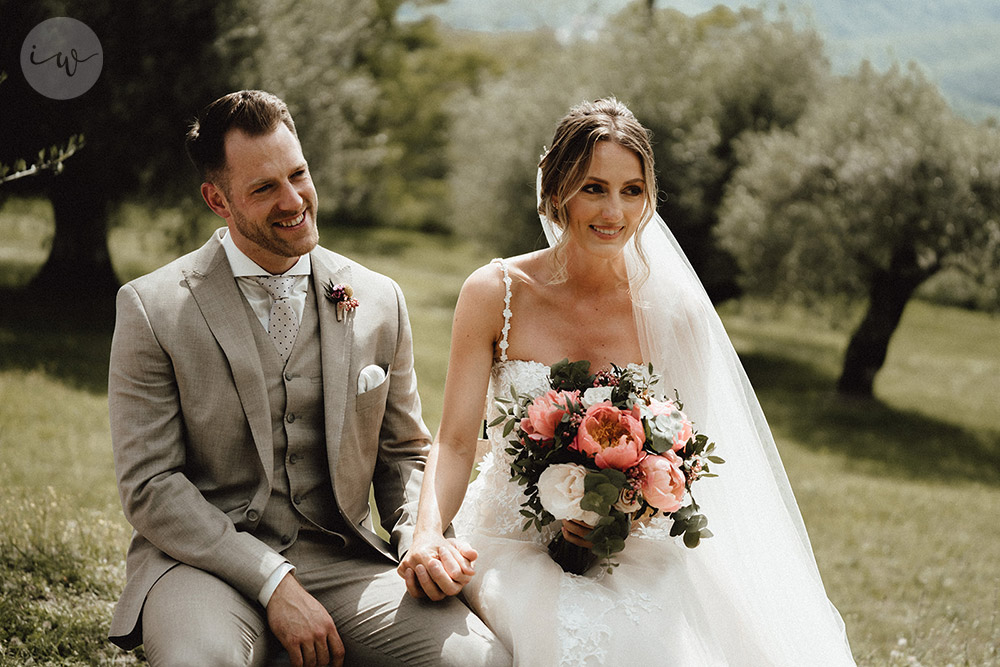 Wedding blessing in Umbria