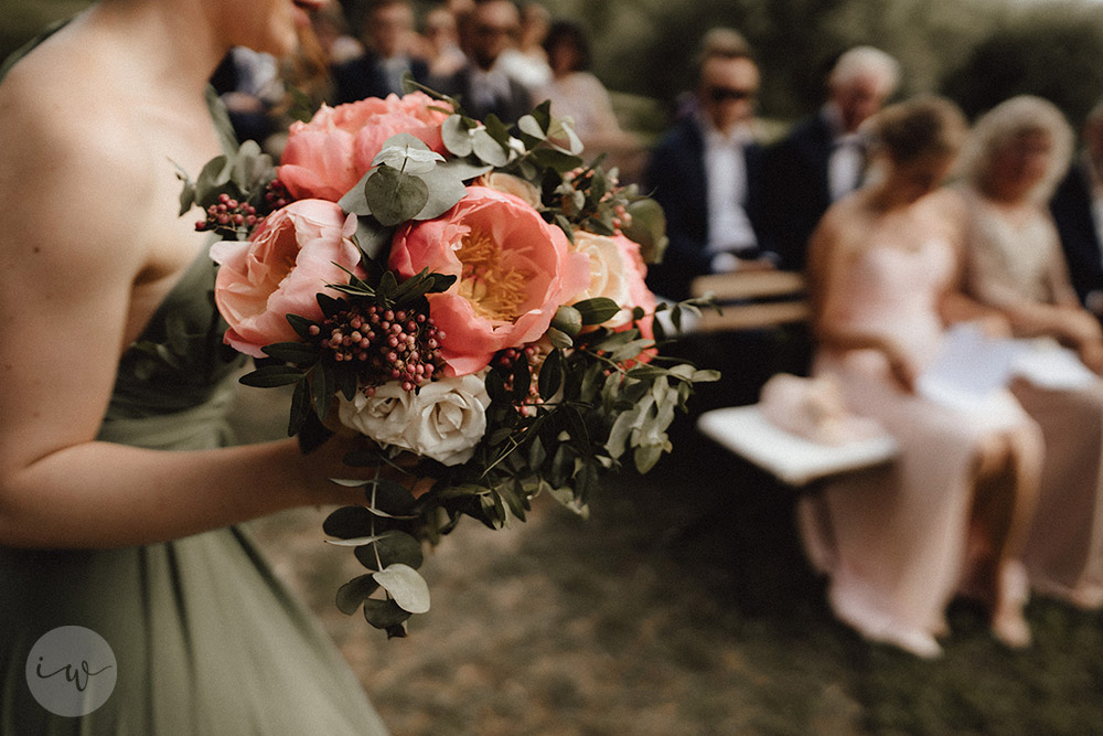 Wedding blessing in Umbria