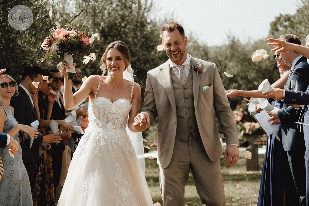 Wedding blessing in Umbria