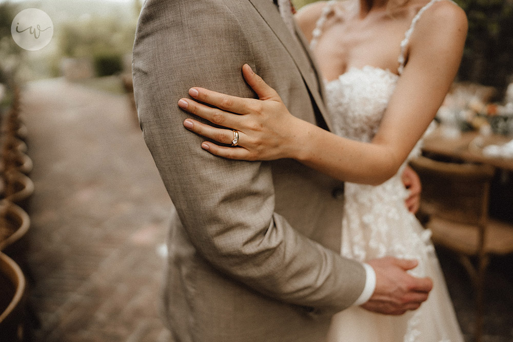 Wedding blessing in Umbria