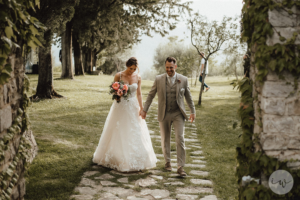 Wedding blessing in Umbria