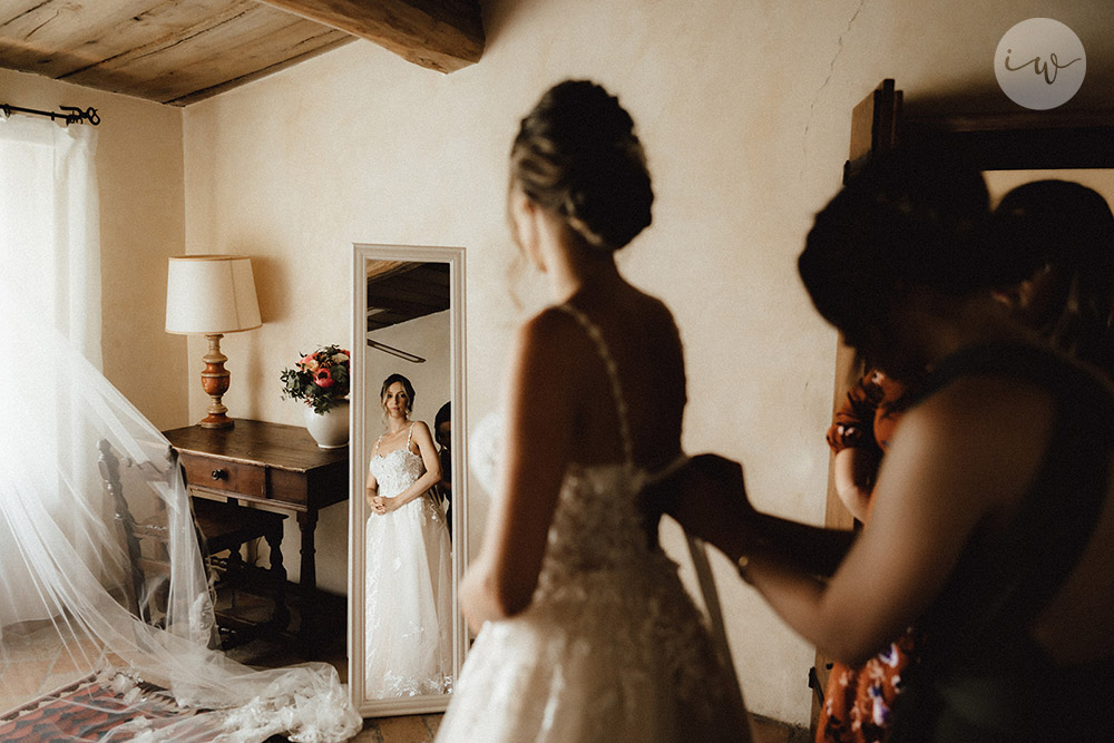 Wedding blessing in Umbria