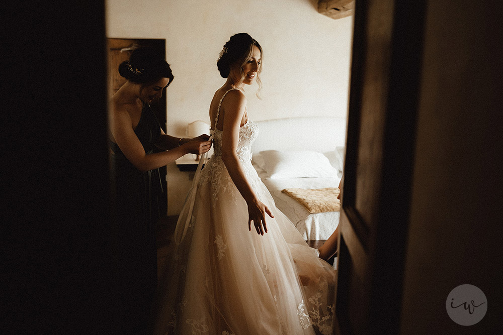 Wedding blessing in Umbria
