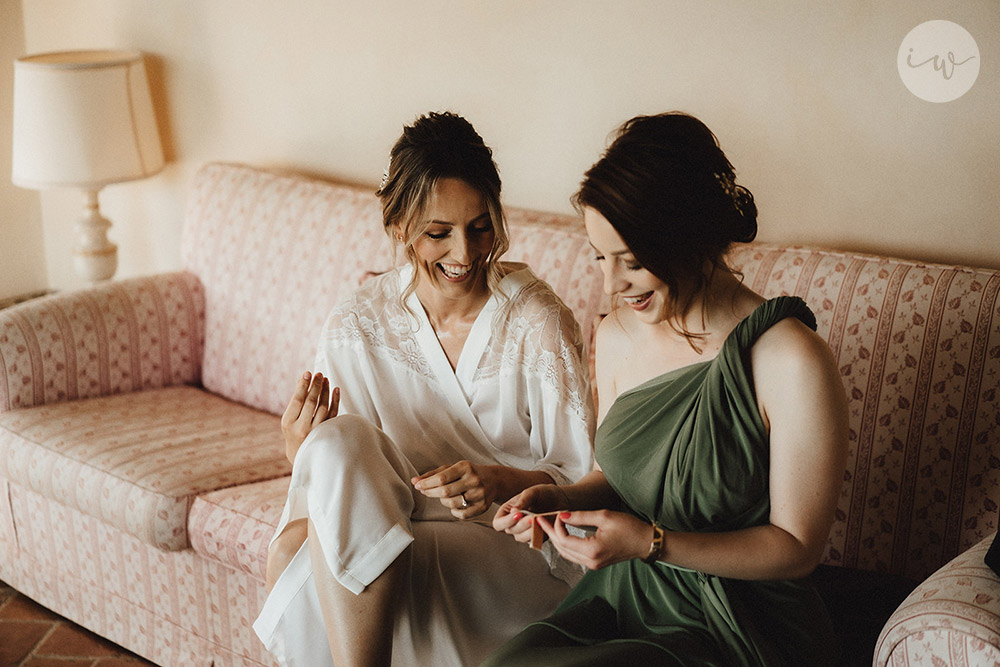 Wedding blessing in Umbria