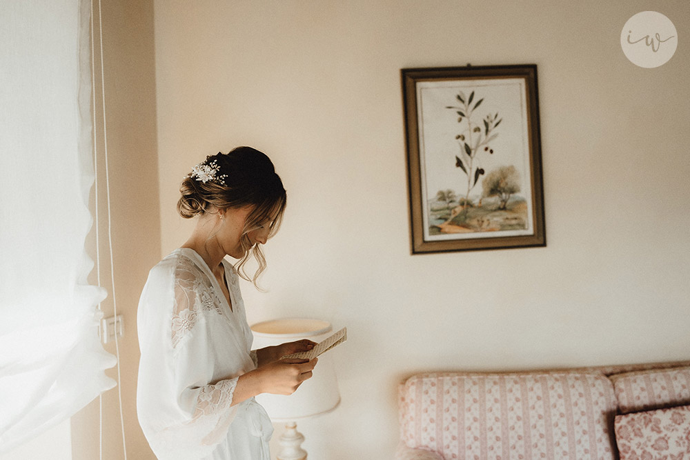 Wedding blessing in Umbria