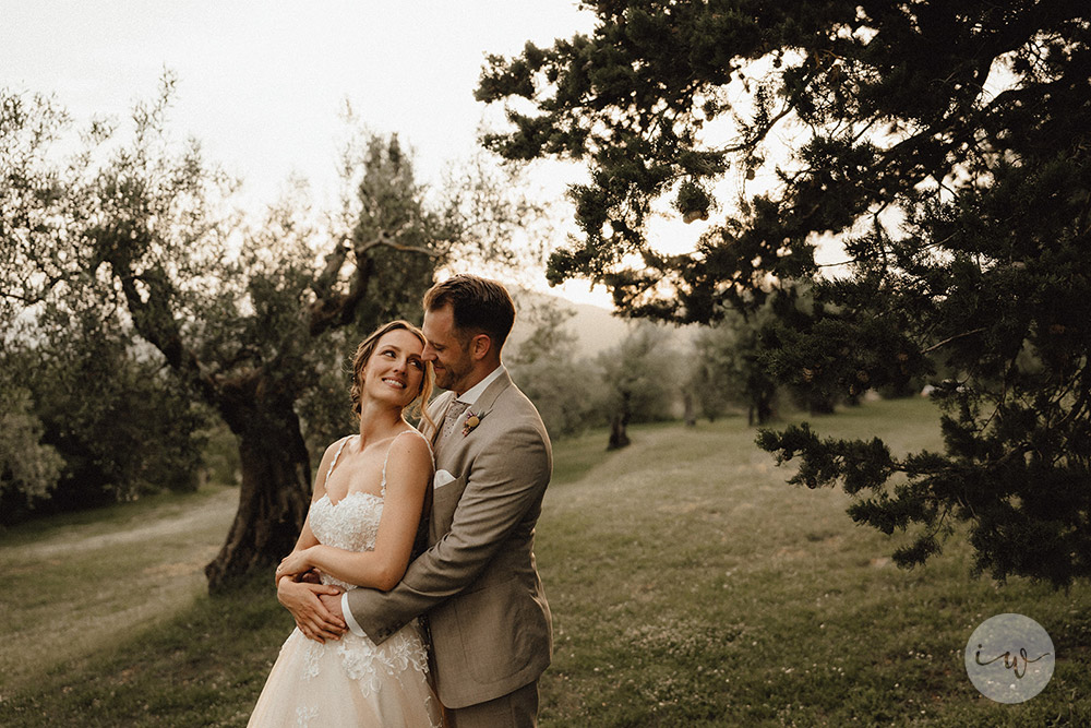 Wedding blessing in Umbria