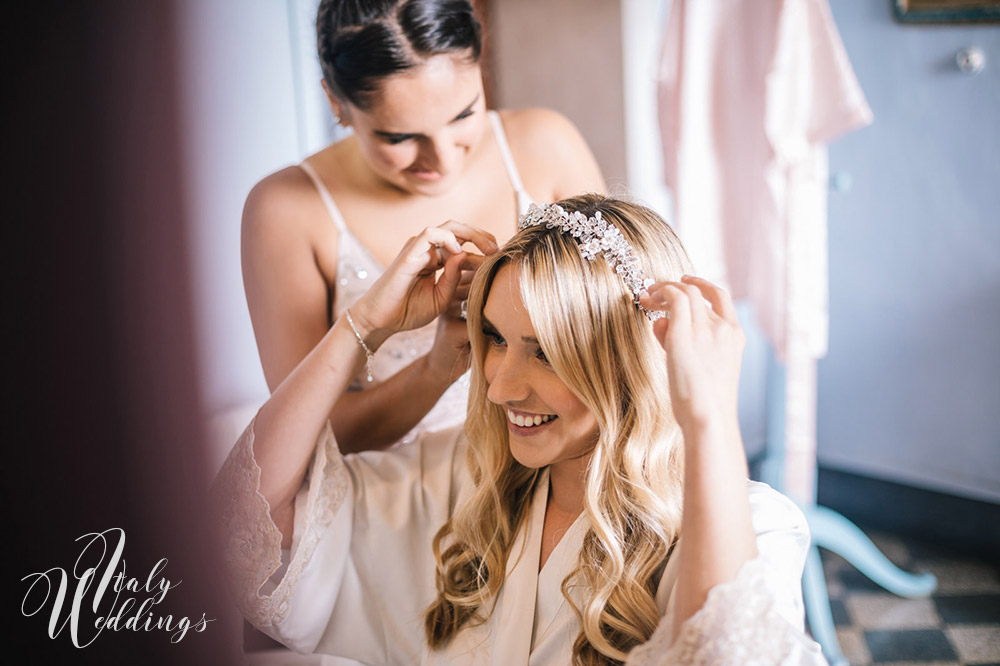 Wedding ceremony Stomennano Monteriggioni in Tuscany