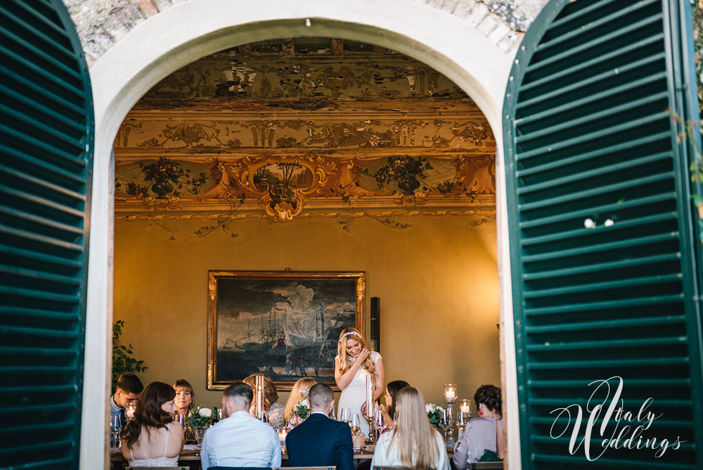 Wedding ceremony Stomennano Monteriggioni in Tuscany