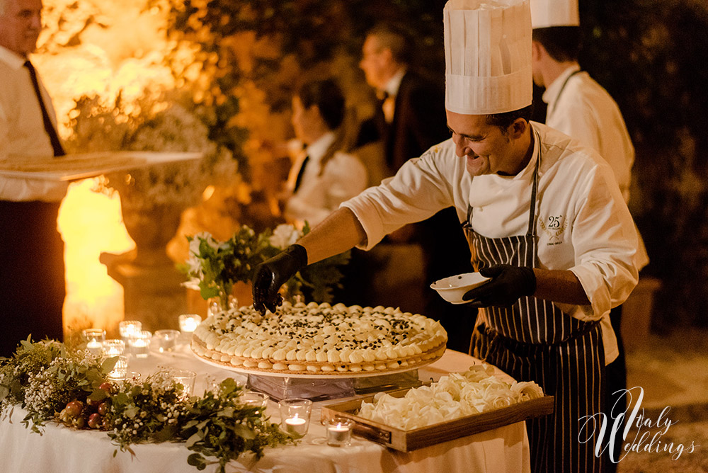 Catholic wedding in Tuscany and reception at Borgo Stomennano