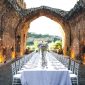 Medieval abbey wedding location Umbria