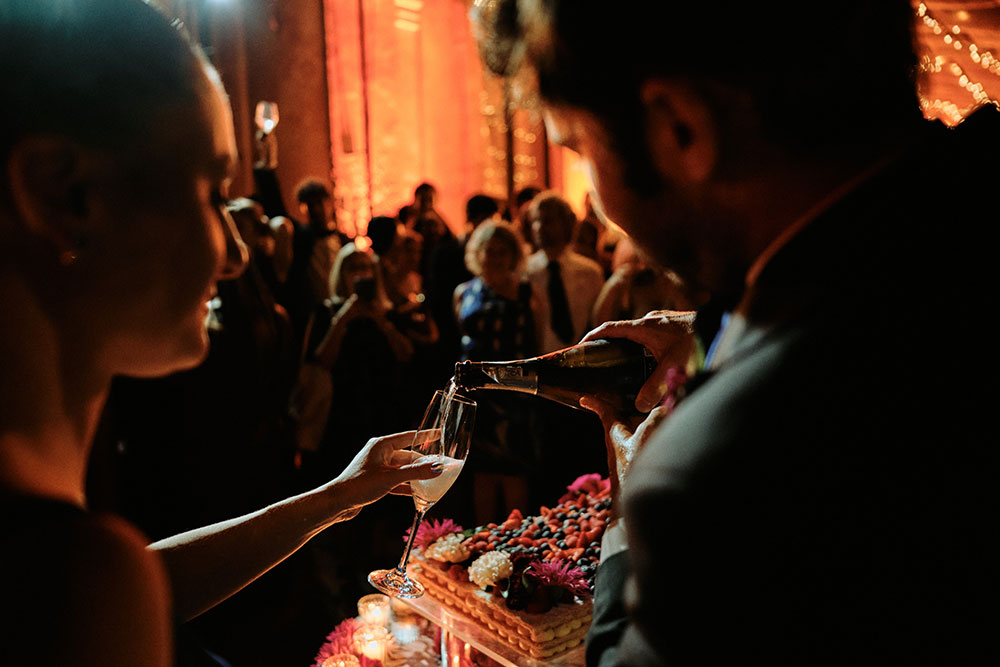 Jewish blessing La Posta Vecchia Rome Cake