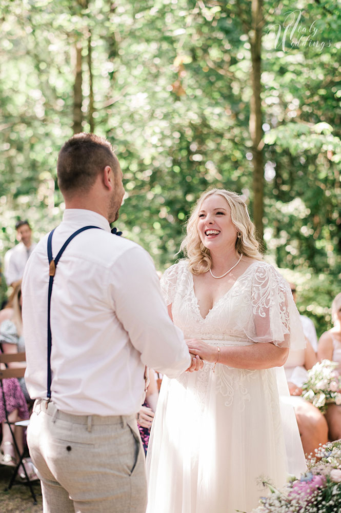 Convento Annunciata lakeside wedding Italy ceremony