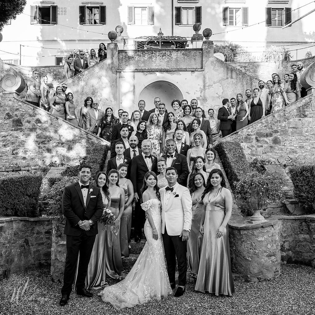 Catholic wedding Florence group