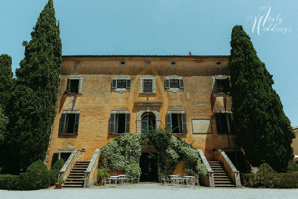 Villa Ulignano Jewish blessing - the villa