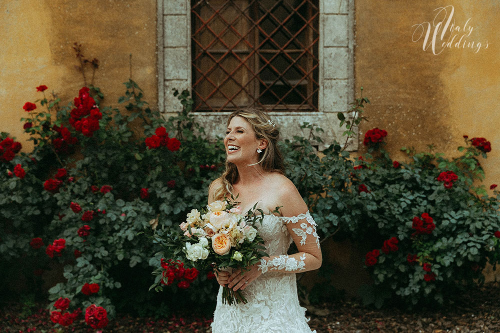 Villa Ulignano Jewish blessing bride