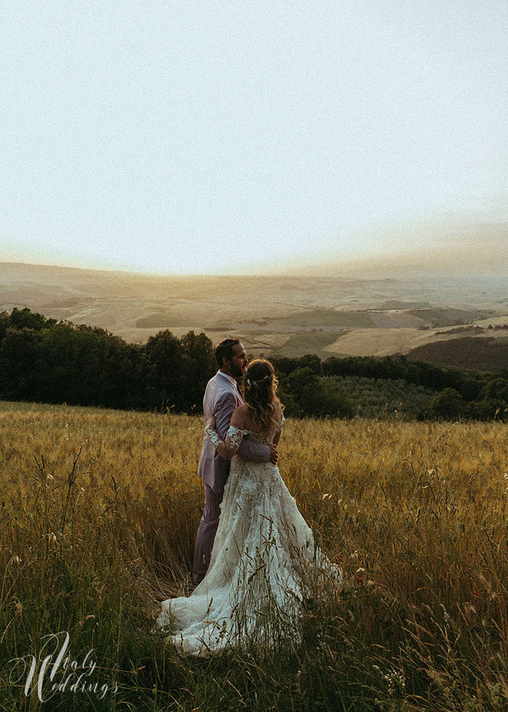 Villa Ulignano Jewish blessing countryside sunset