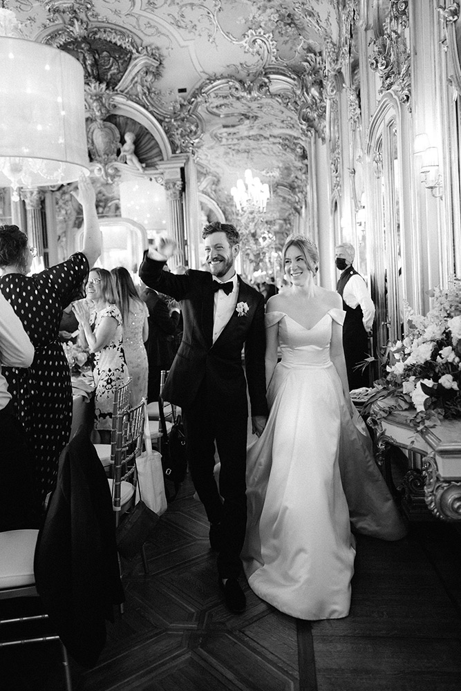 Symbolic wedding blessing at Villa Cora 5 star Hotel Florence Italy