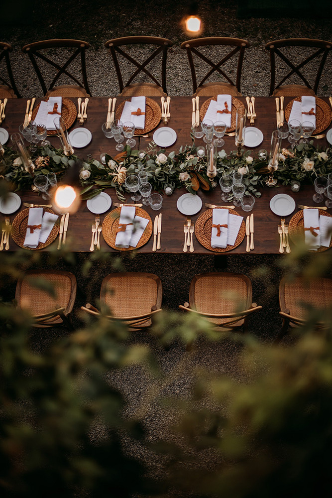 symbolic villa blessing in Chianti, Tuscany