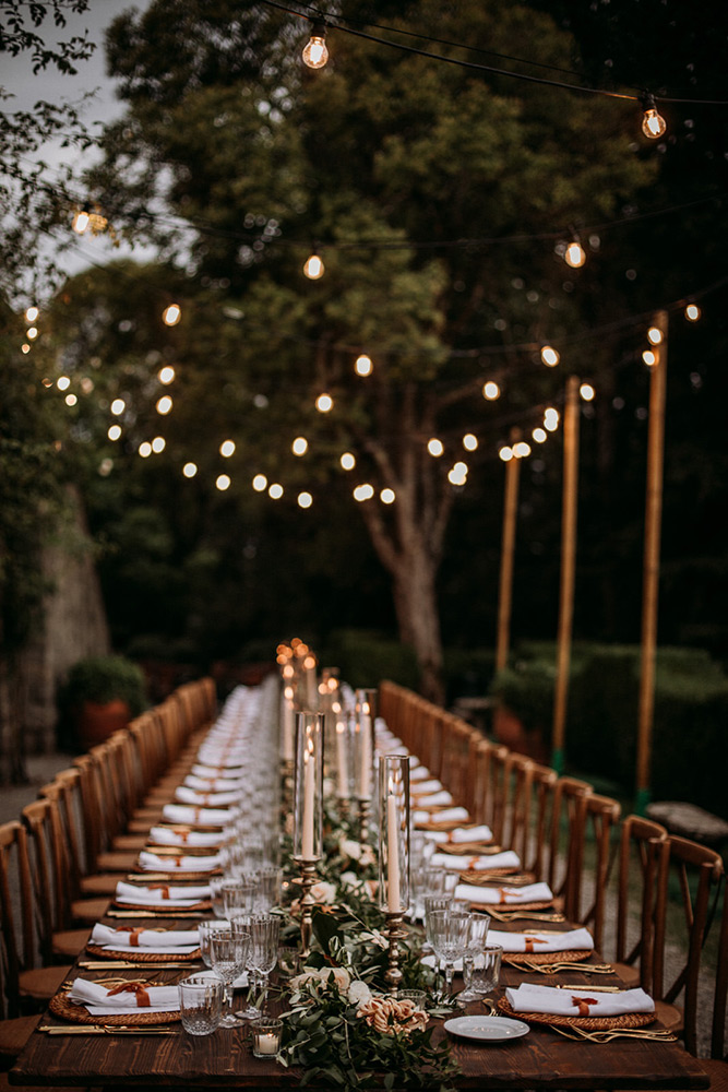 symbolic villa blessing in Chianti, Tuscany