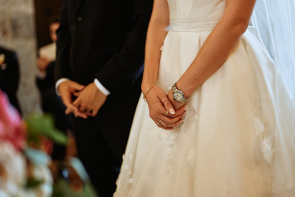 Catholic wedding in Siena, Tuscany