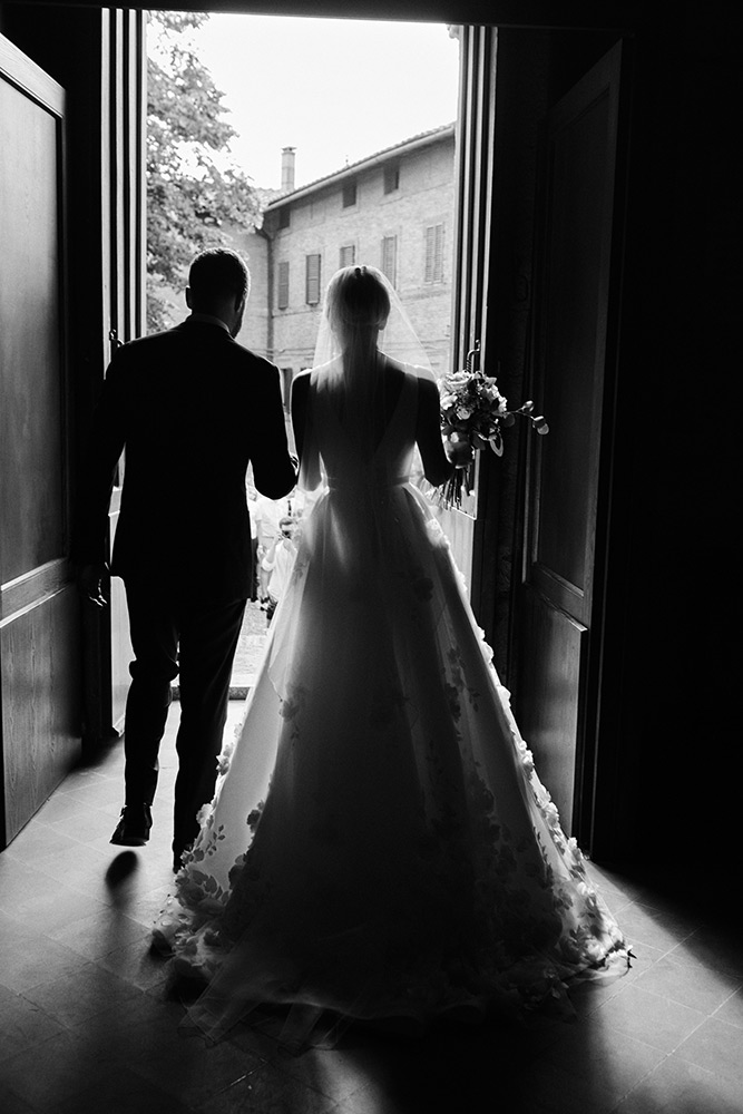 Catholic wedding in Siena, Tuscany