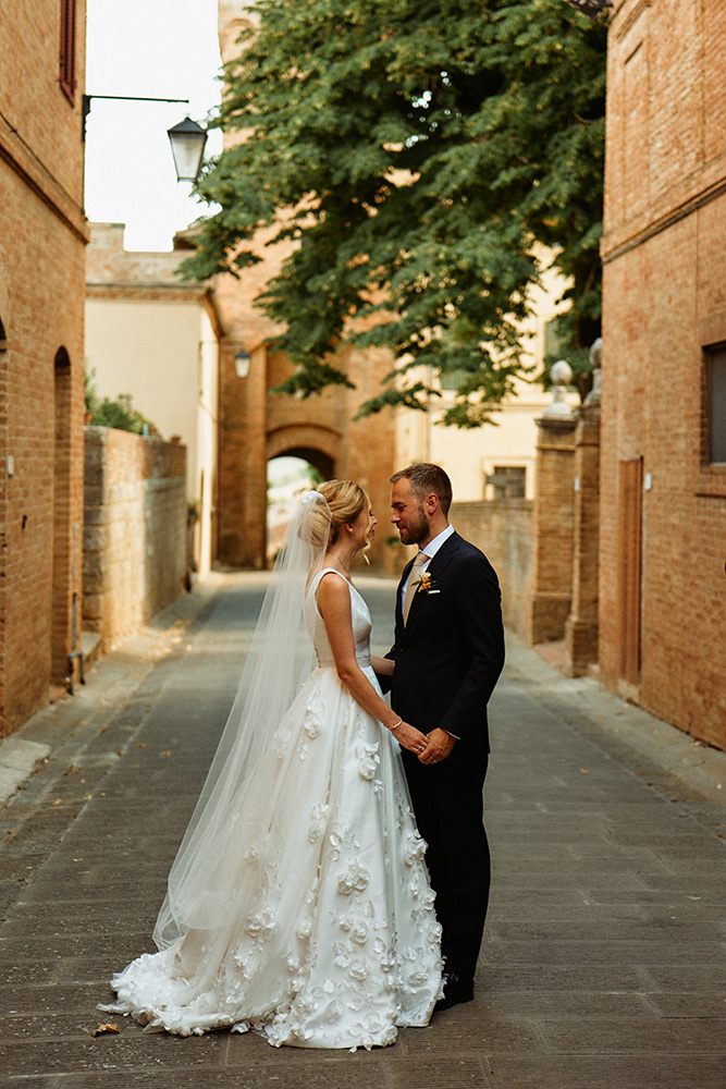 Catholic wedding in Siena, Tuscany