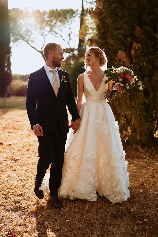 Catholic wedding in Siena, Tuscany