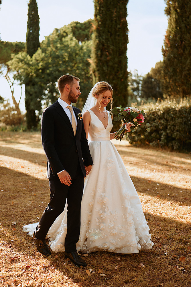 Catholic wedding in Siena, Tuscany