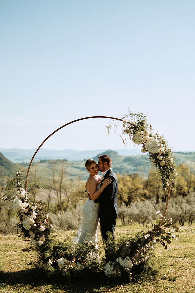 Blessing at Villa Ulignano Tuscany, Italy