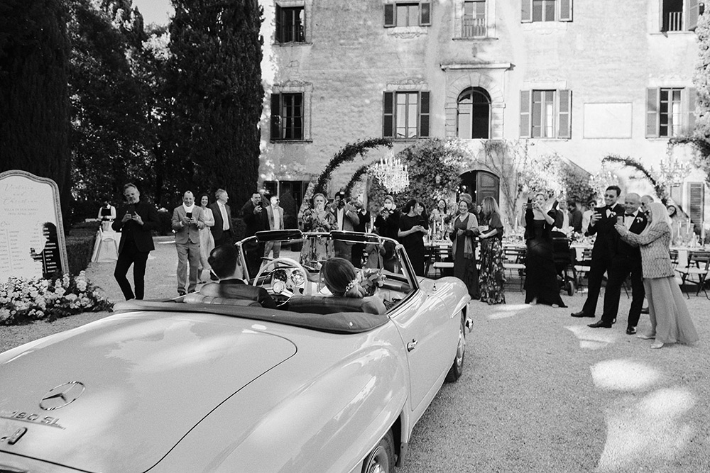 Blessing at Villa Ulignano Tuscany, Italy