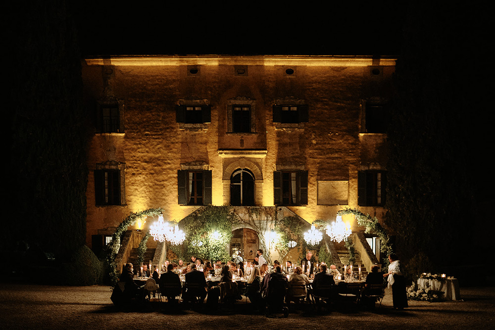 Blessing at Villa Ulignano Tuscany, Italy