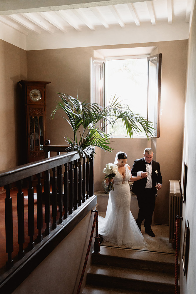 Symbolic wedding blessing in the Maremma Tuscany