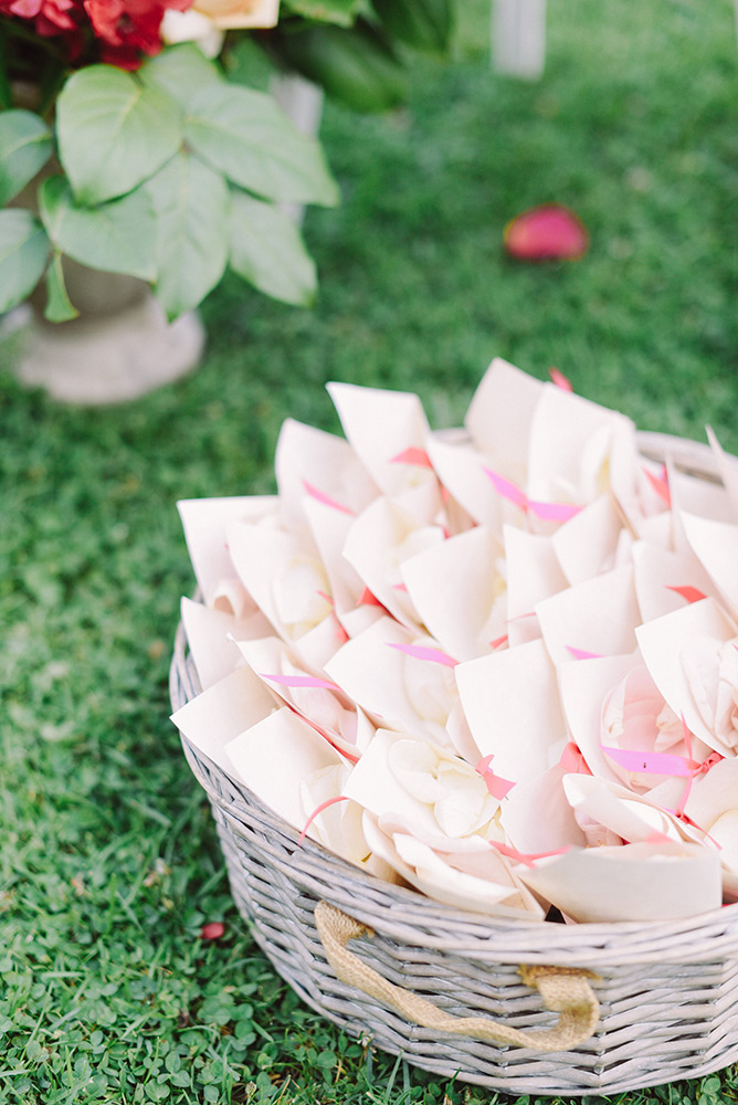 Colourful rustic wedding in southern Tuscany