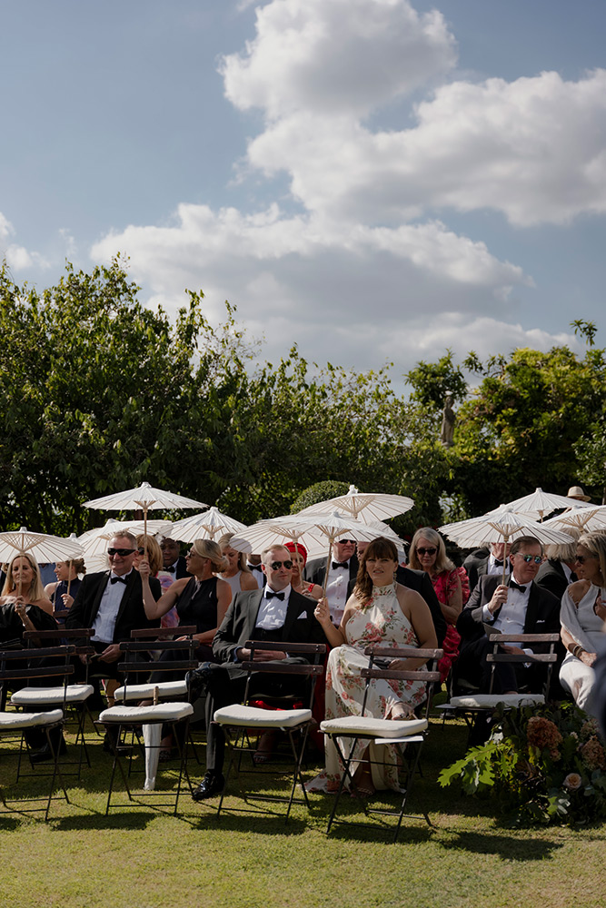 formal Black Tie wedding at Borgo Stomennano Tuscany