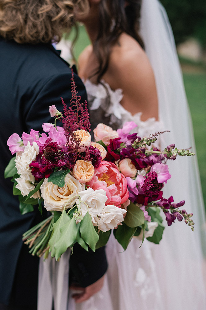 Villa Cetinale wedding blessing in Spring