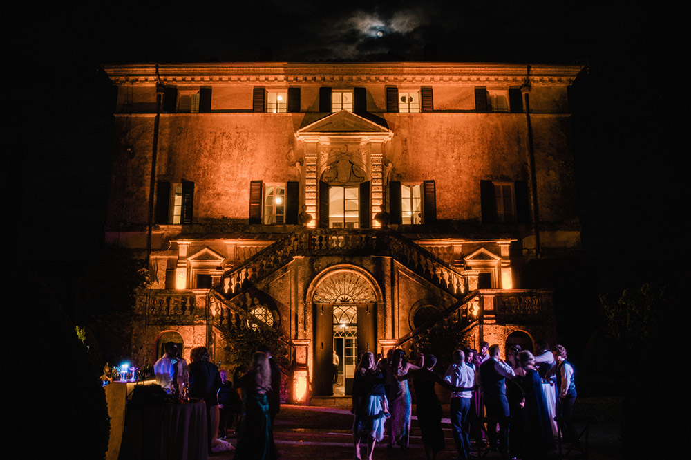 Villa Cetinale wedding blessing in Spring