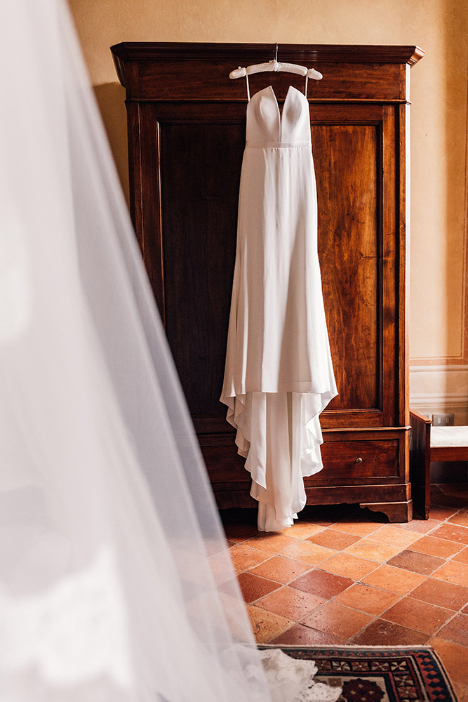 Catholic wedding in San Gimignano Tuscany