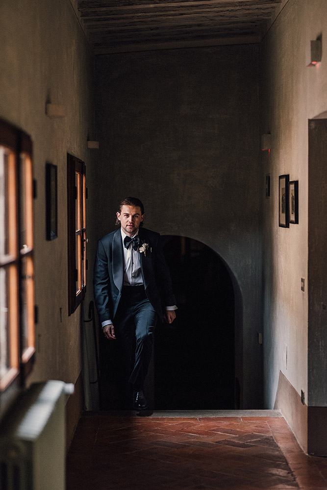 Catholic wedding in San Gimignano Tuscany