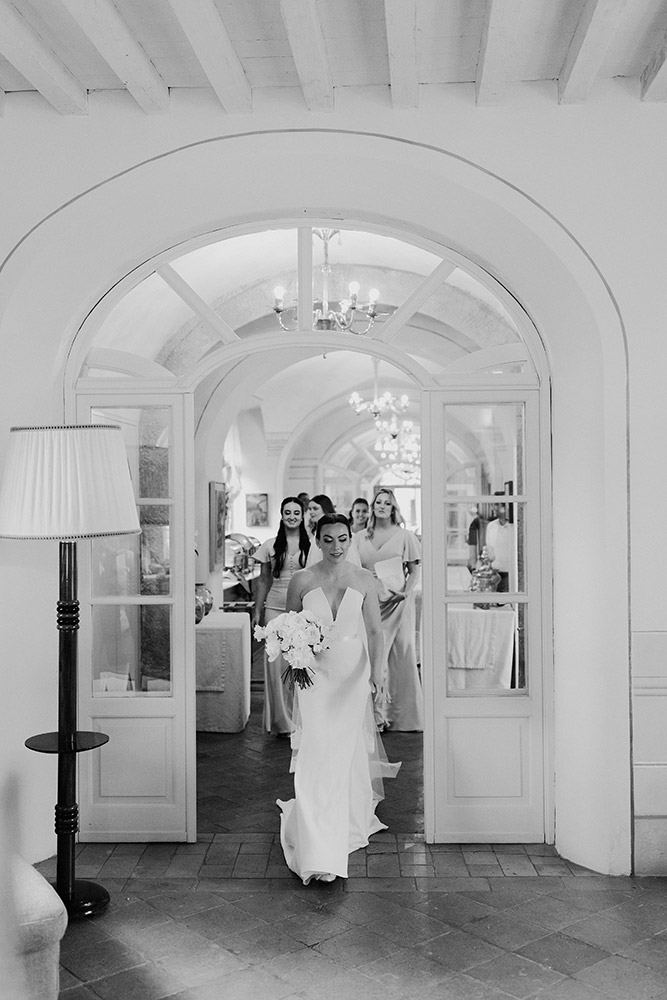 Catholic wedding in San Gimignano Tuscany