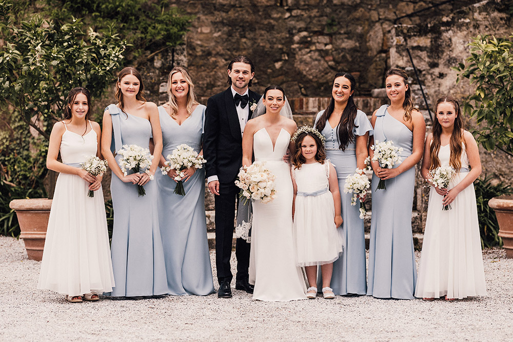 Catholic wedding in San Gimignano Tuscany