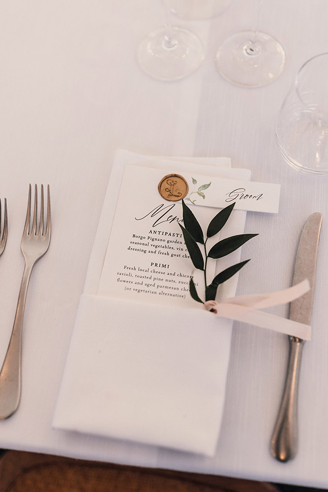 Catholic wedding in San Gimignano Tuscany