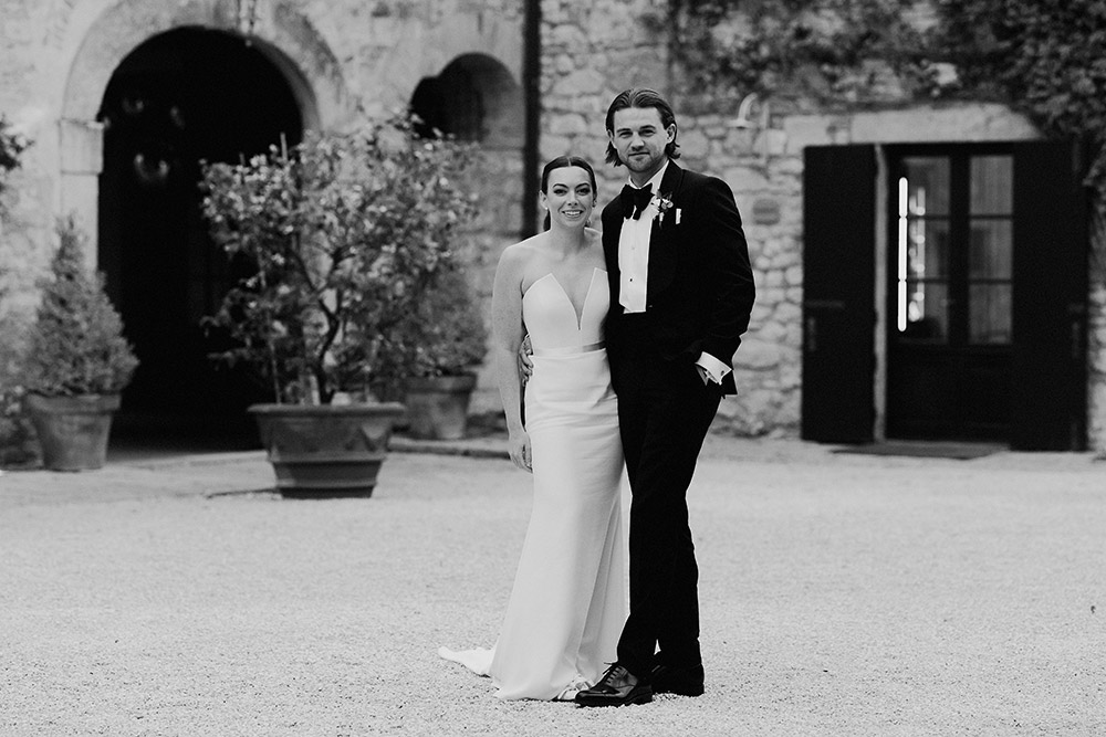 Catholic wedding in San Gimignano Tuscany