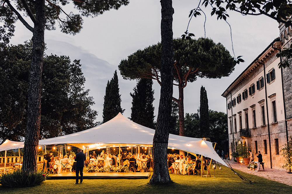 Catholic wedding in San Gimignano Tuscany