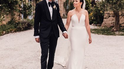 Catholic wedding in San Gimignano Tuscany