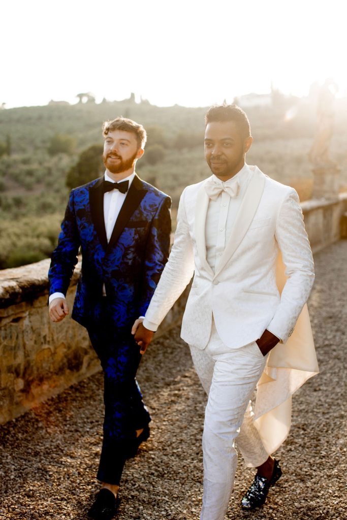 A gay wedding at Villa Corsini Mezzomonte Tuscany Italy