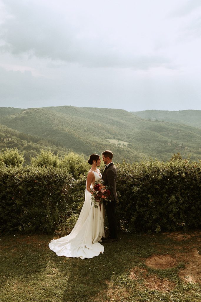 A relaxed blessing in the Chianti hills, Tuscany