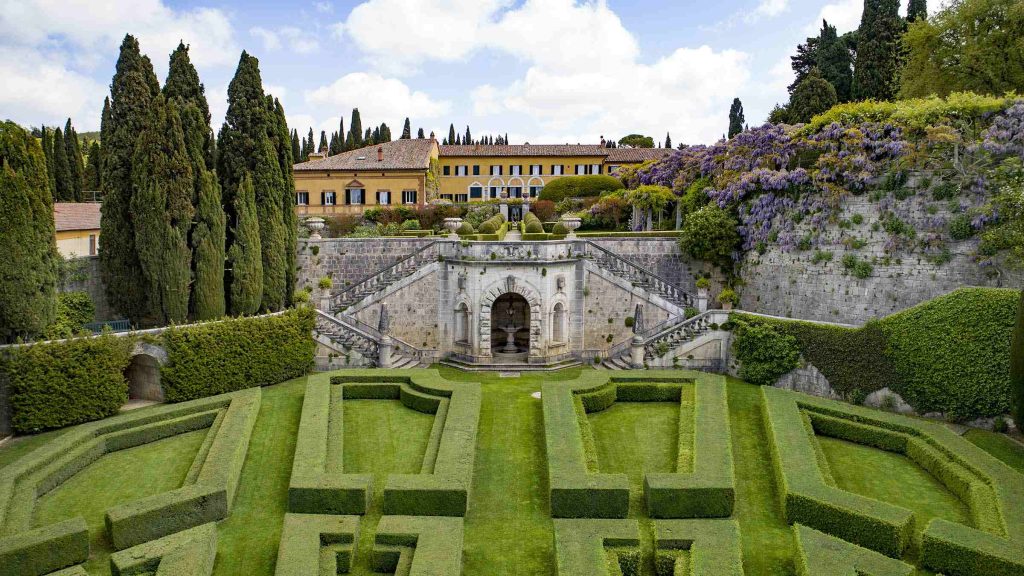 La Foce historical event venue in the Val D&#039;Orcia